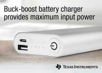 TI introduces single-chip buck-boost battery charge controllers enabling USB Type-C and USB Power Delivery support