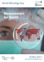 Measurement for Health  the theme for World Metrology Day 2021