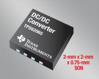 TI introduces 3-MHz, 2-A DC/DC converters for portable electronics