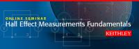 Free Keithley Webinar Teaches Fundamentals of Hall Effect Measurements
