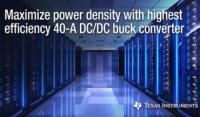 Stackable DC/DC buck converter maximizes power density in high-current FPGA and processor power supplies
