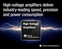 TI's new high-voltage amplifiers enable accuracy in error-sensitive industrial applications